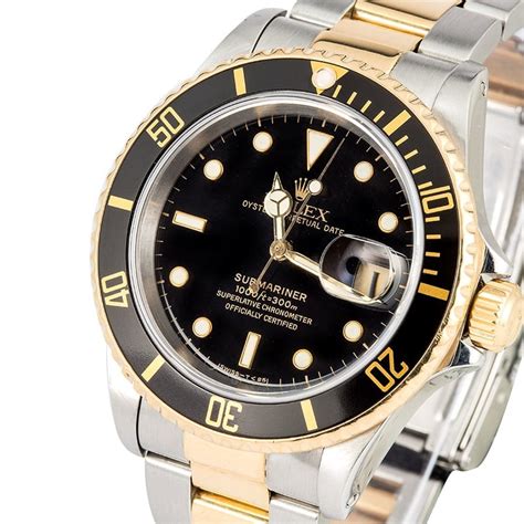 rolex submariner gold black price.